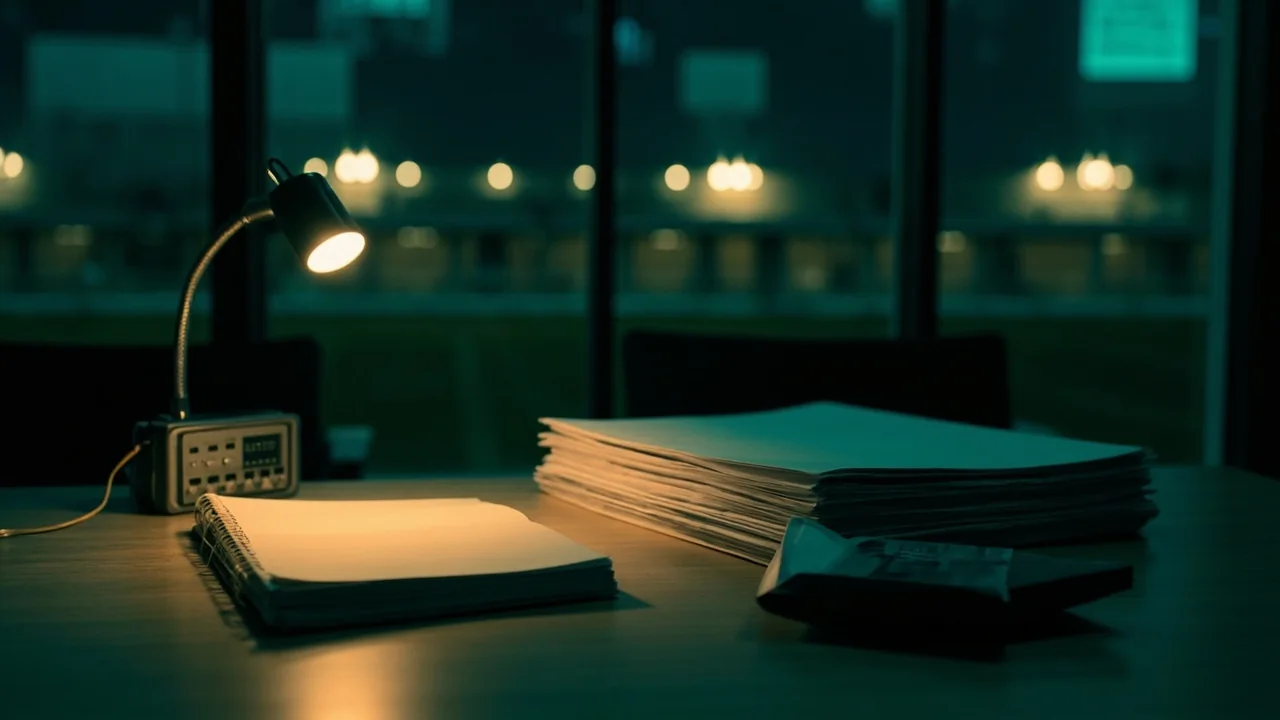 A research notebook comparing independent notes against the operator's disclosures