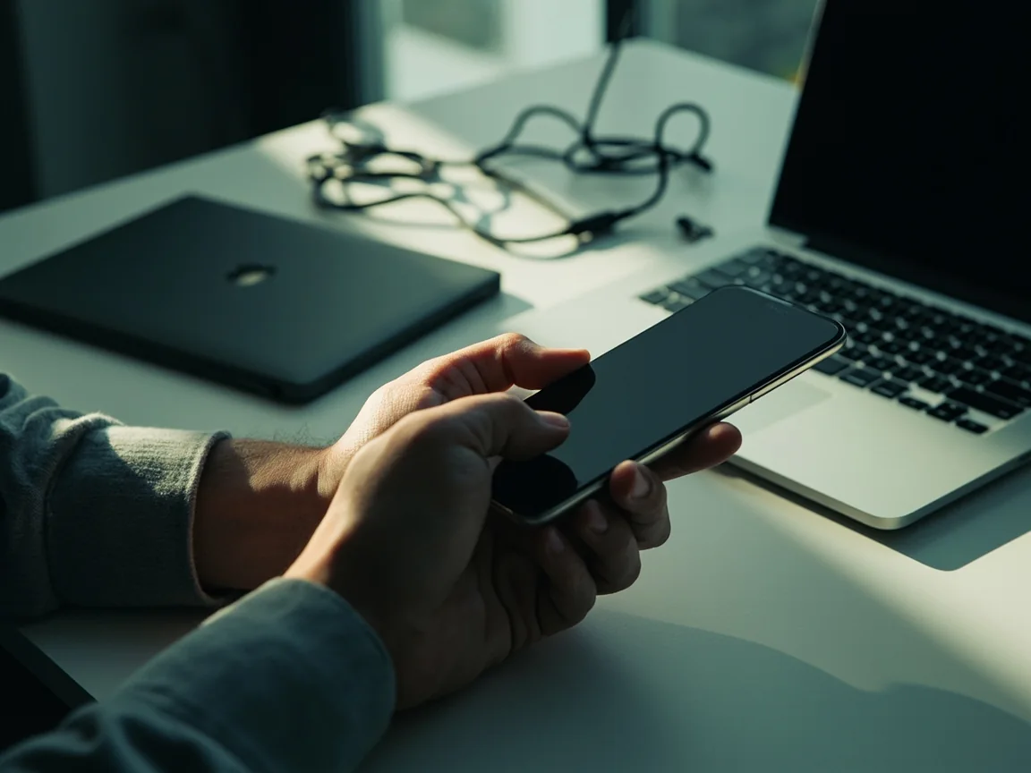 Editorial photograph illustrating betfred review device testing