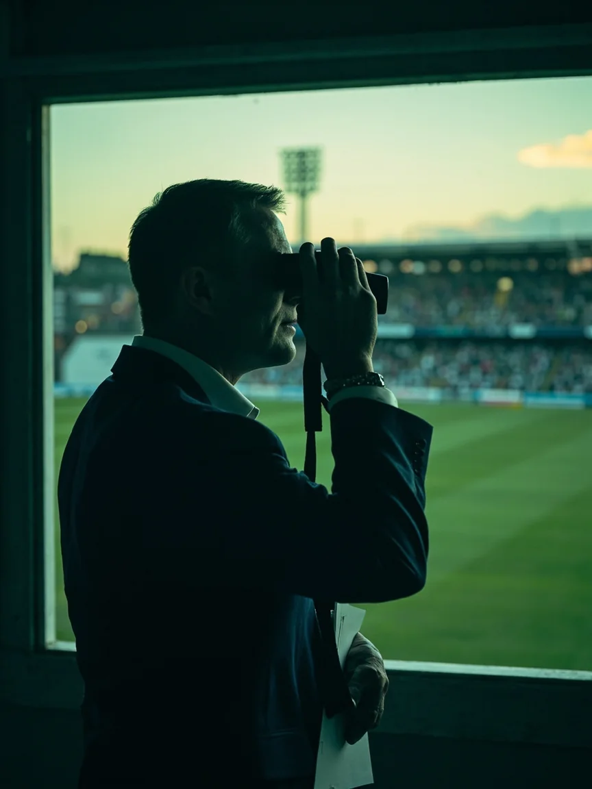 Editorial photograph illustrating editorial policy match observation