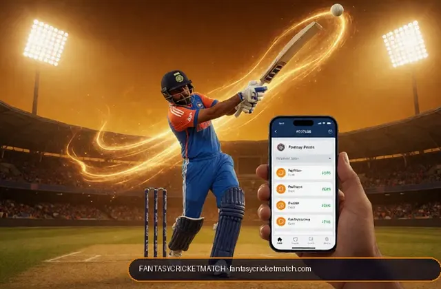 Fantasycricketmatch (fantasy cricket match) fantasy cricket & matchday visual 1